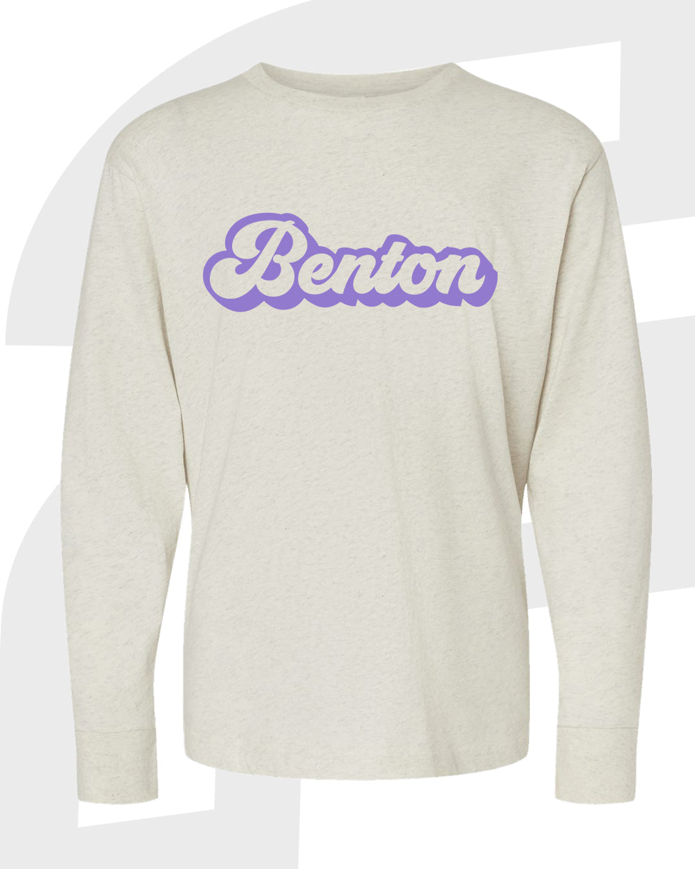 Benton Script Long Sleeve T-Shirt