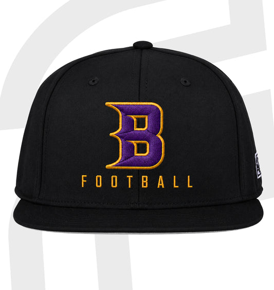 The Game Fitted Embroidered B Football Hat