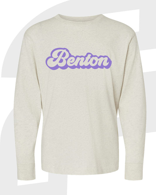 Benton Script Long Sleeve T-Shirt