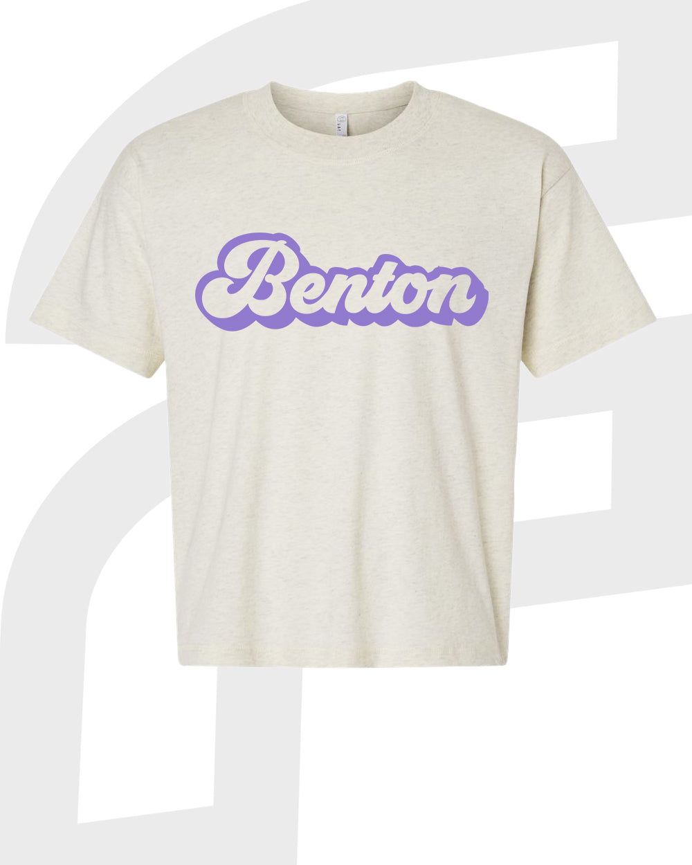 Benton Script Ladies Boxy Tee