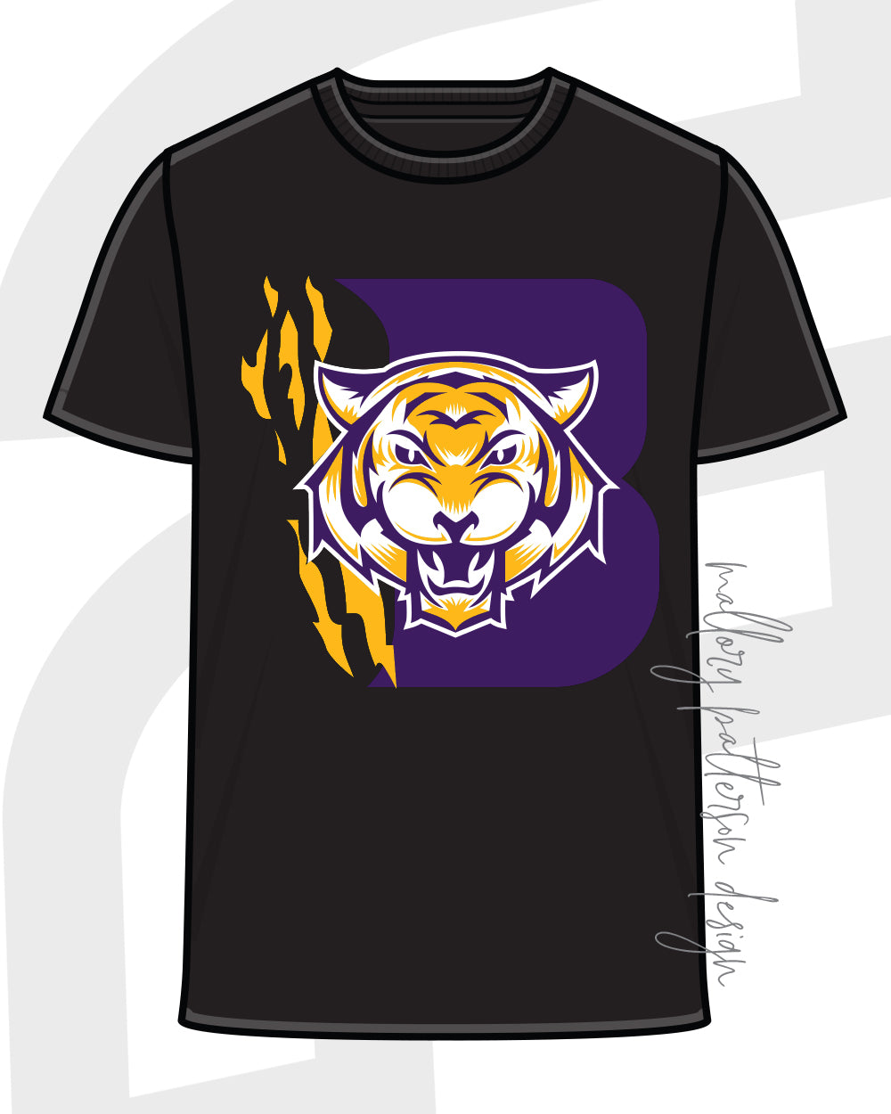 Benton Tiger B Sequin Tee