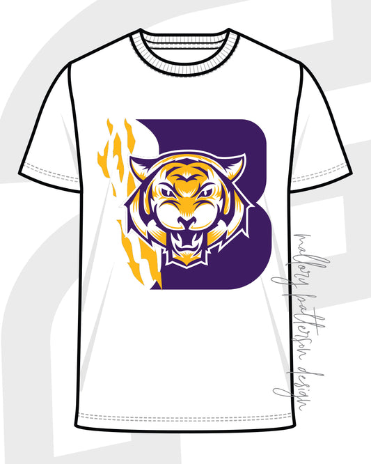 Benton Tiger B Sequin Tee