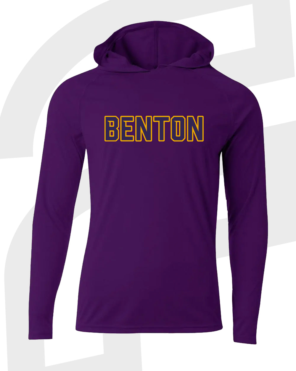 Benton Long Sleeve Hooded Shirt