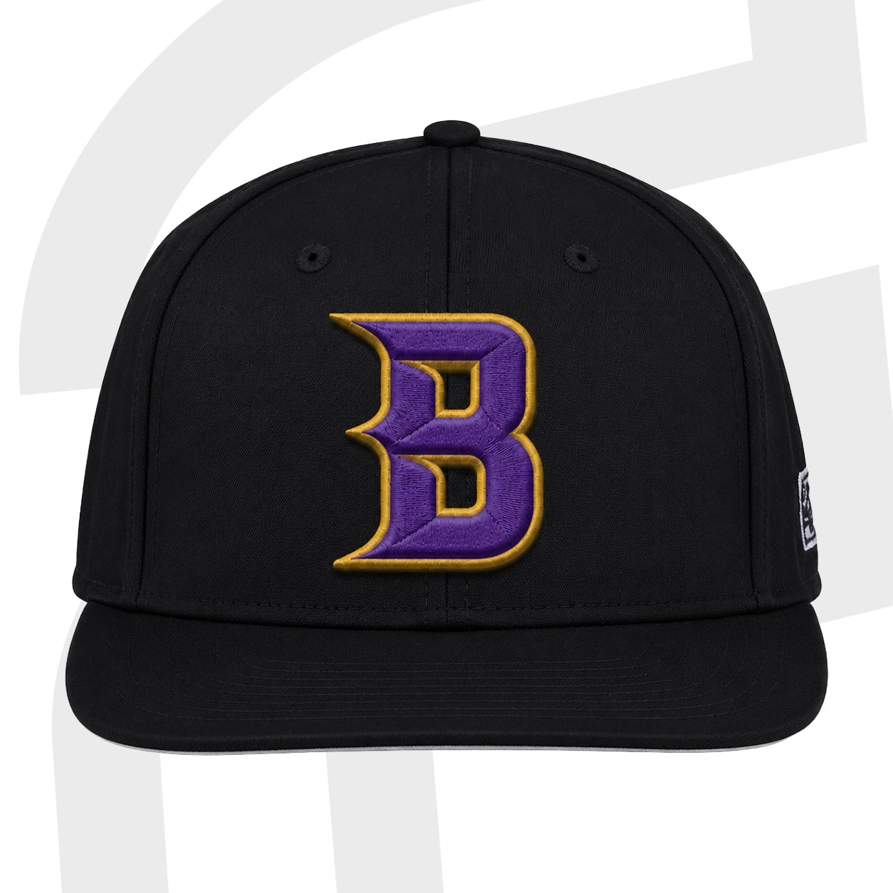 The Game Fitted Embroidered B Hat