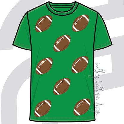 Football Sequin Tees