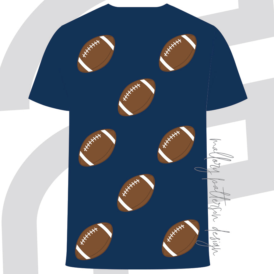Football Sequin Tees