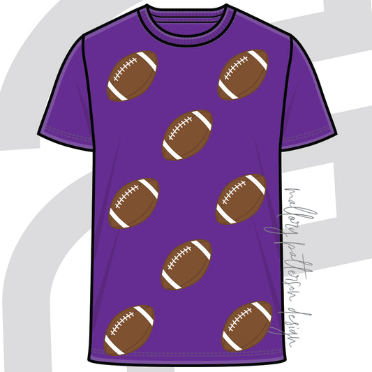 Football Sequin Tees