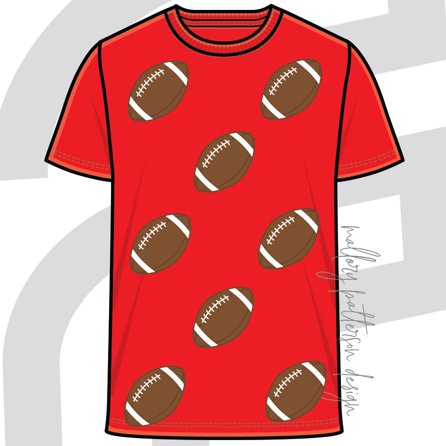 Football Sequin Tees