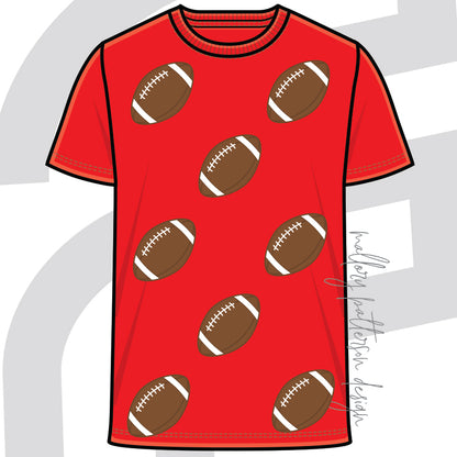 Football Sequin Tees