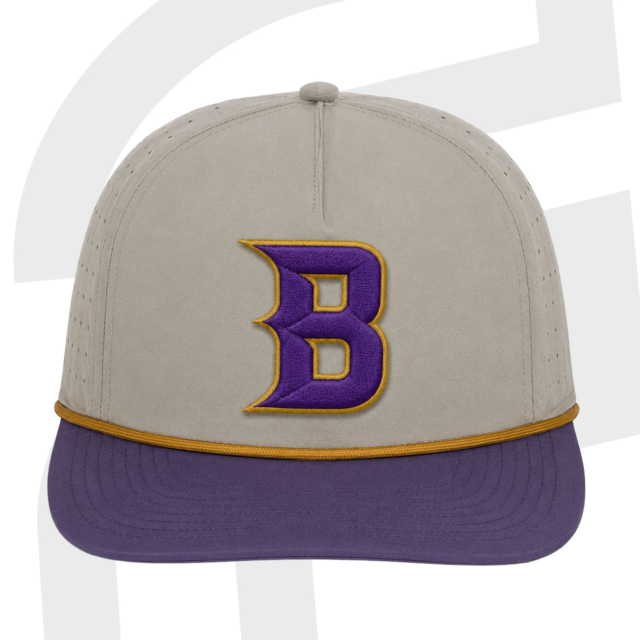Benton B Snapback Rope Hat