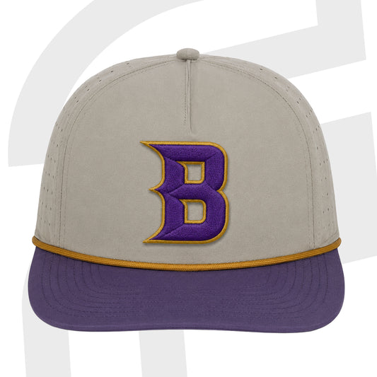 Benton B Snapback Rope Hat