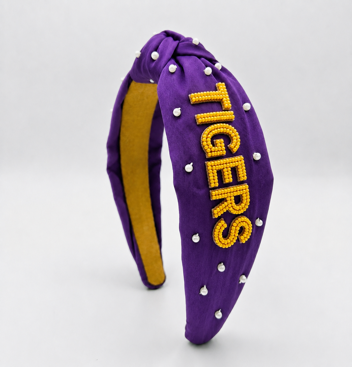 Tiger Beaded Headband
