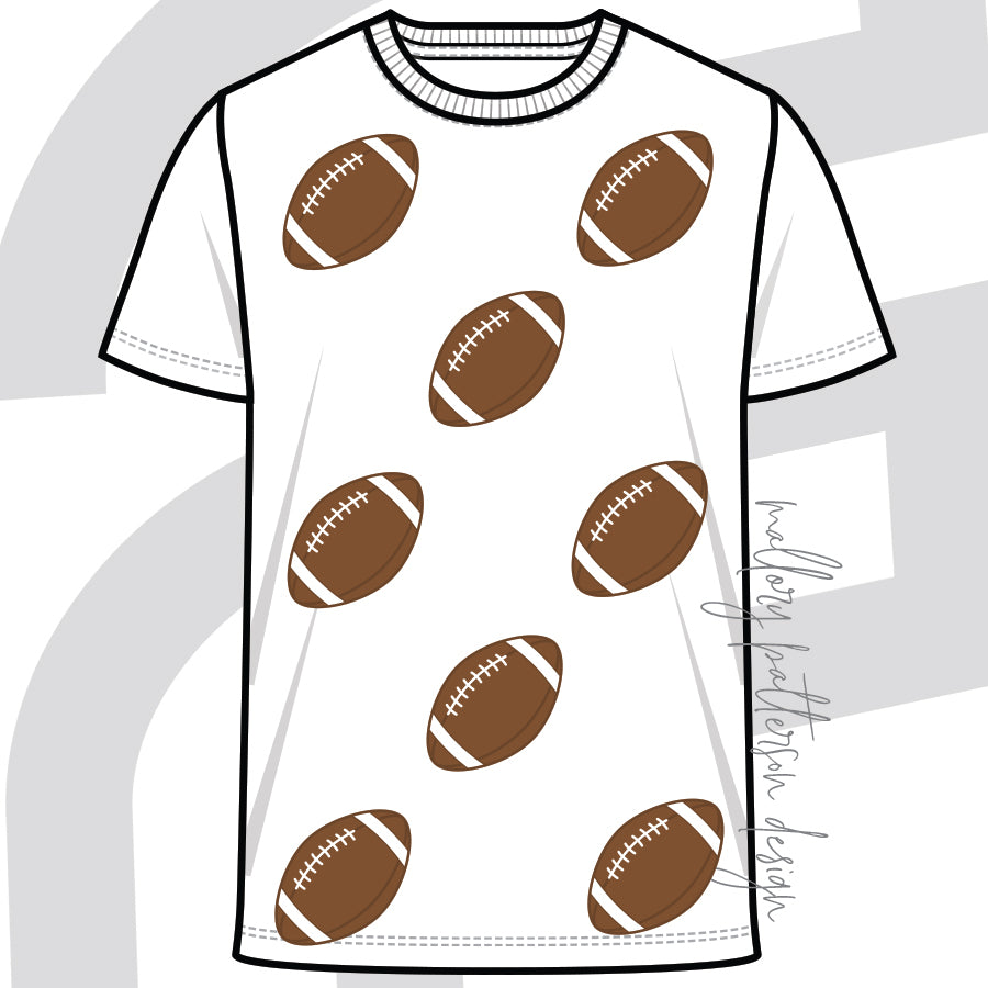 Football Sequin Tees