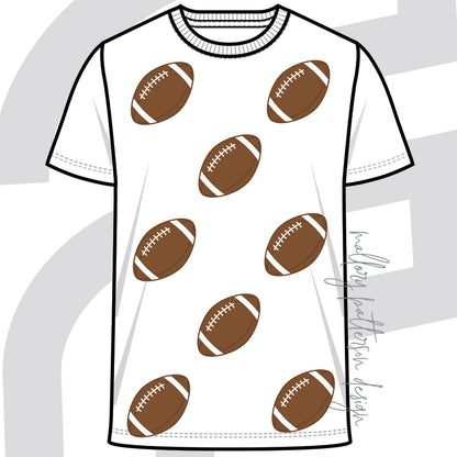 Football Sequin Tees